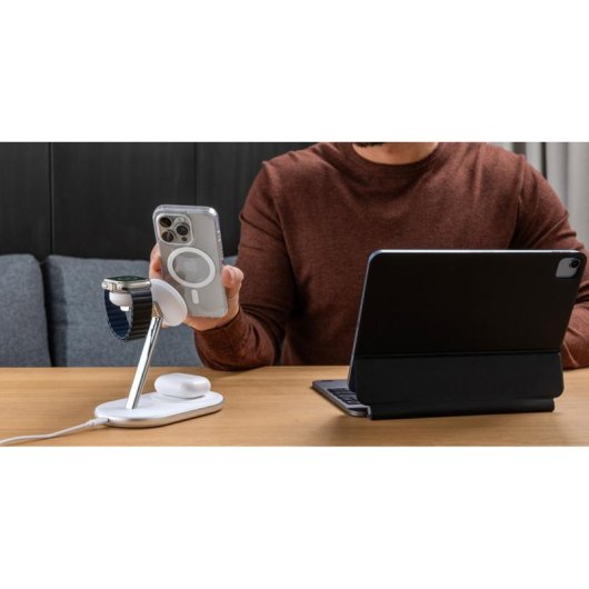 Funda para móvil Epico Mag+ Hero Cover TPU Transparente Compatible con iPhone 16