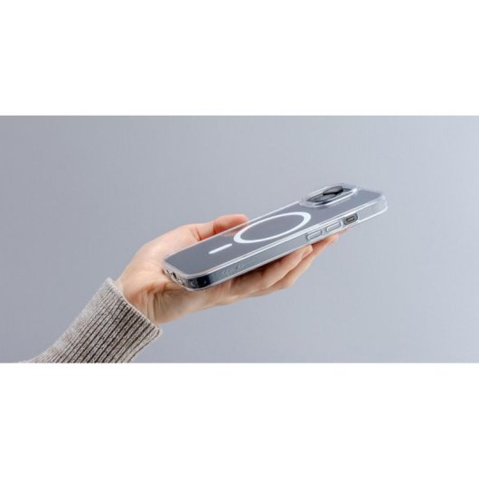 Funda para móvil Epico Mag+ Hero Cover TPU Transparente Compatible con iPhone 16