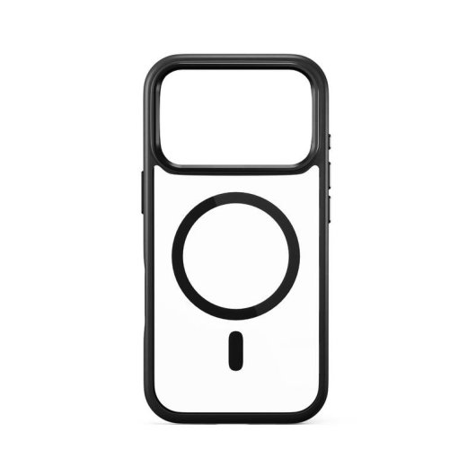 Funda para móvil Epico Acrílico Negra Compatible con iPhone 17 Pro y MagSafe