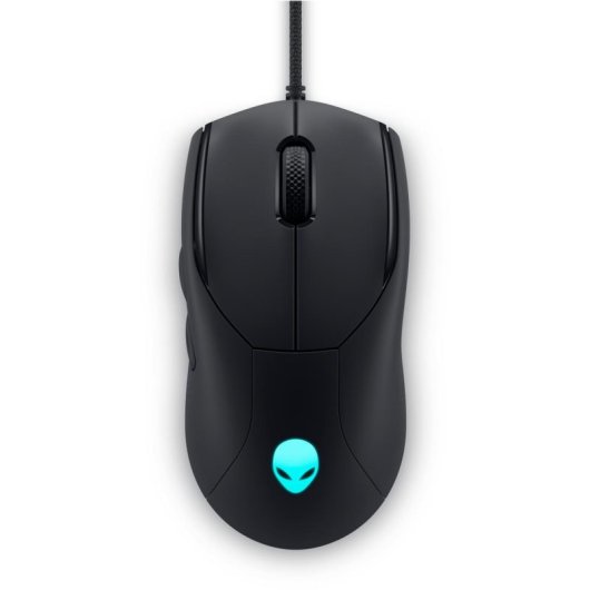 Ratón Dell Alienware AW320M USB Tipo A 3200 DPI Ambidiestro Negro 6 Botones