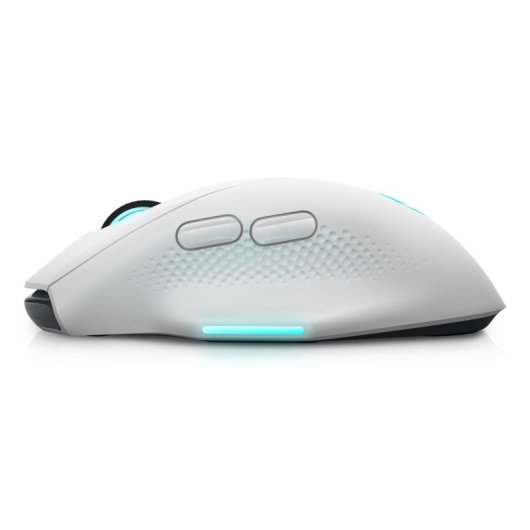 Ratón Dell Alienware AW620M Inalámbrico 26000 DPI Blanco RGB 7 Botones