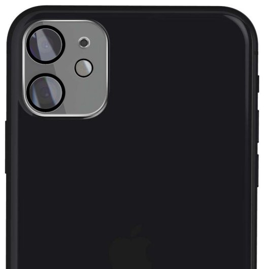Protector de cámara Crong para iPhone 11, vidrio templado 9H, transparente