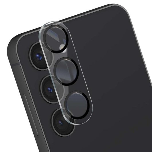 Kameraprotector Crong für Samsung Galaxy S23, gehärtetes Glas 9H, transparent