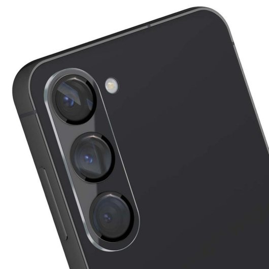 Kameraprotector Crong für Samsung Galaxy S23, gehärtetes Glas 9H, transparent