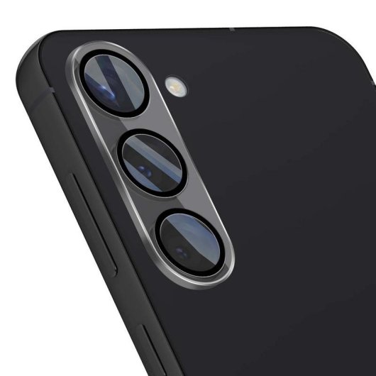 Kameraschutz Crong für Samsung Galaxy S23+ Transparent Gehärtetes Glas 9H Blasenfreie Installation