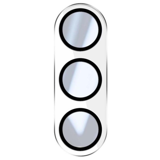 Kameraschutz Crong für Samsung Galaxy S23+ Transparent Gehärtetes Glas 9H Blasenfreie Installation