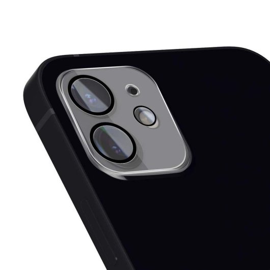 Kameraprotector Crong für iPhone 12, gehärtetes Glas 9H, transparent
