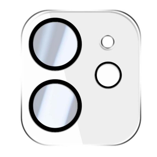 Kameraprotector Crong für iPhone 12, gehärtetes Glas 9H, transparent