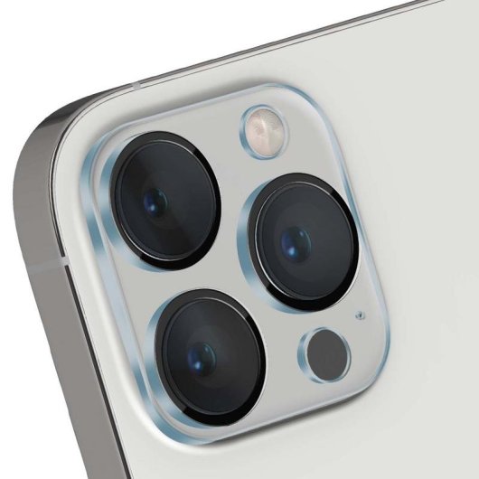 Kameraprotector Crong für iPhone 13 Pro/13 Pro Max, gehärtetes Glas 9H, transparent