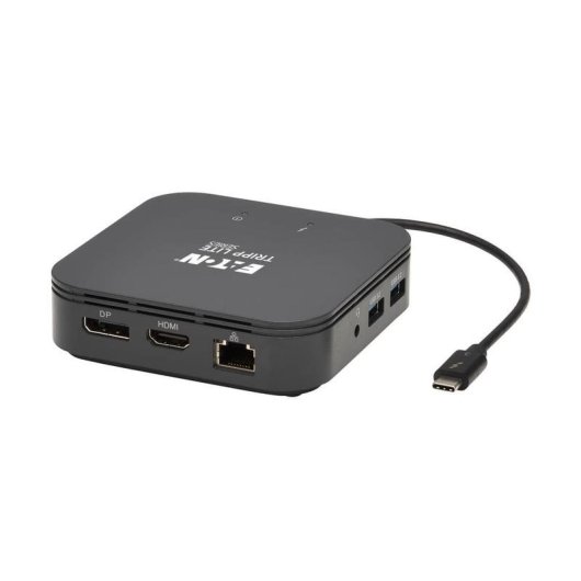 Base para portátil Thunderbolt 3 Eaton Tripp Lite MTB3-DOCK-04 40 Gbit/s Preto