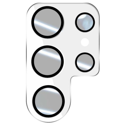 Kameraprotector Crong für Samsung Galaxy S23 Ultra, transparentes gehärtetes Glas