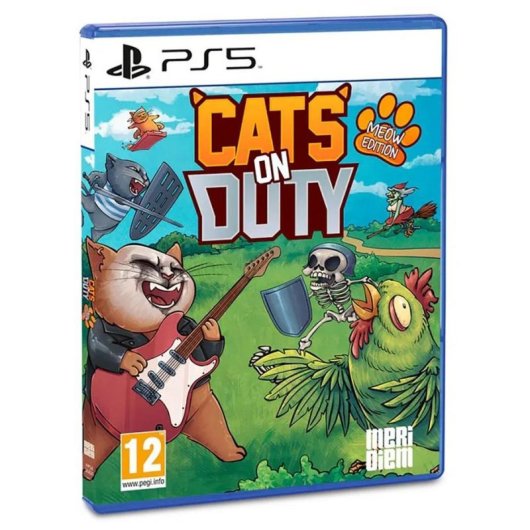 Gioco PS5 Meridiem Games Cats on Duty - Meow Edition Strategia e Abilità