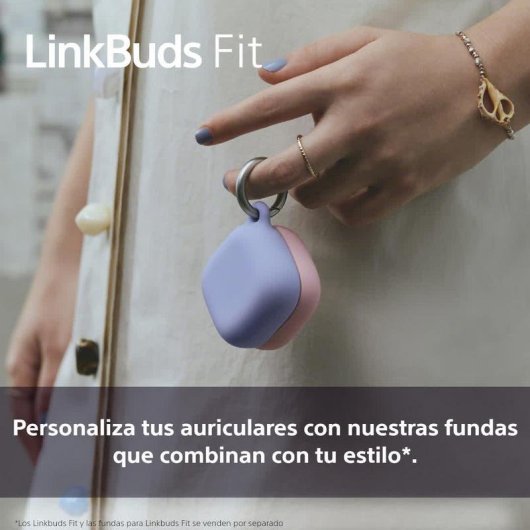 Cover per Auricole Sony LinkBuds Fit Verde