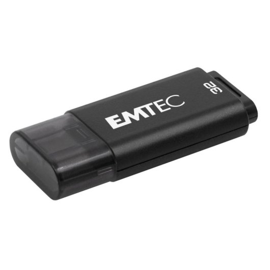Pen USB Emtec D400 32 GB USB Tipo C 3.2 Gen 1 Preto Leve