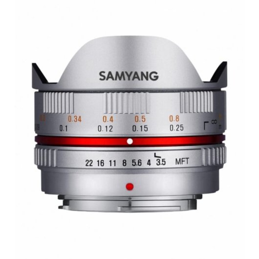 Objetivo Samyang 7.5mm f/3.5 UMC Fisheye Montura Micro Cuatro Tercios