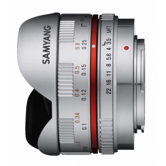 Objetivo Samyang 7.5mm f/3.5 UMC Fisheye Montura Micro Cuatro Tercios