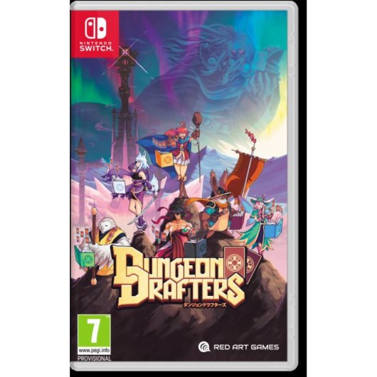 Juego Dungeon Drafters Nintendo Switch Edición Estándar