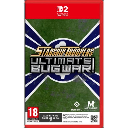 Juego Nintendo Switch 2 Starship Troopers: Ultimate Bug War (Game Key Card)