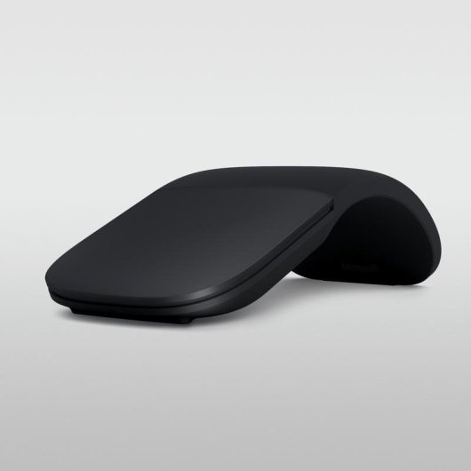 Ratón Microsoft Surface Arc Mouse Bluetooth 1800 DPI Negro Ambidiestro Touch