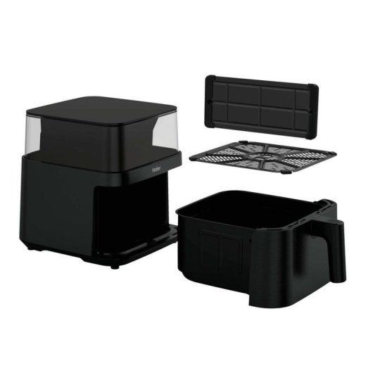 Friteuse sans Huile Haier I-Master Series 3 Grand View 7L 1650W avec Visibilité 360° et 8 Programmes