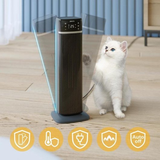 Calefactor Cerámico Philips Serie 5000 CX5120/11 2000W Wifi Bajo Consumo