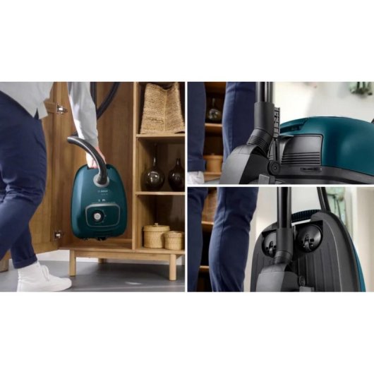 Aspiradora con Bolsa Bosch BGL41FAM1H 700W 4L HEPA 13 Azul Oscuro