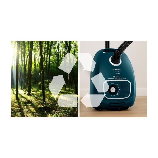 Aspiradora con Bolsa Bosch BGL41FAM1H 700W 4L HEPA 13 Azul Oscuro