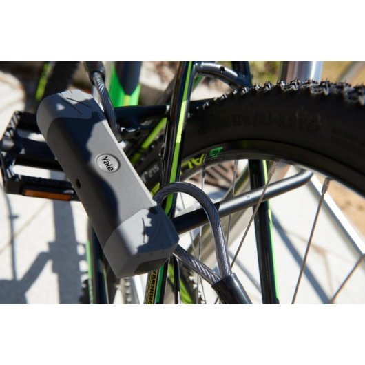 Candado en U Yale YUL2/13/230/1 Gris Acero 13 mm