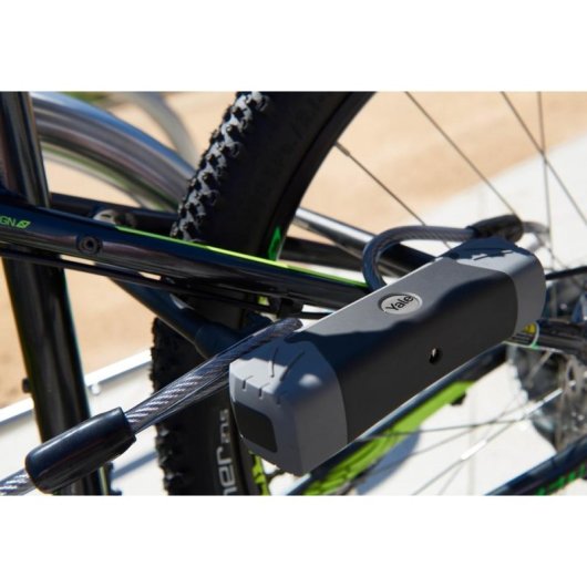 Candado en U Yale YUL2/13/230/1 Gris Acero 13 mm