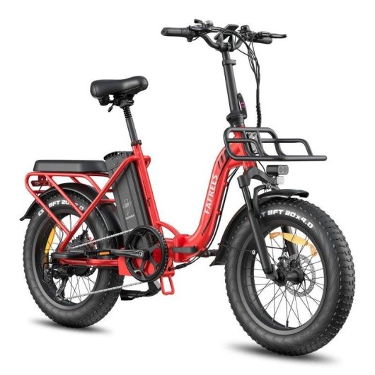 Bicicletta Elettrica Fafrees F20 Max 500W 48V30AH 20" Rossa