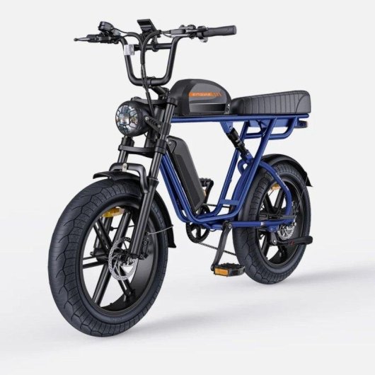 Bicicleta Elétrica Engwe M1 Eu - Motor 250W Bateria 48V28.6ah Pneus 20" Freios a Disco Hidráulicos Azul
