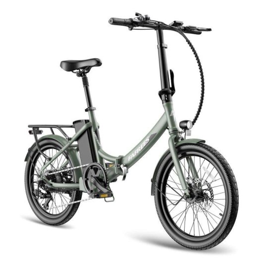 Bicicleta Eléctrica Plegable Fafrees F20 Light 250W 20" Verde