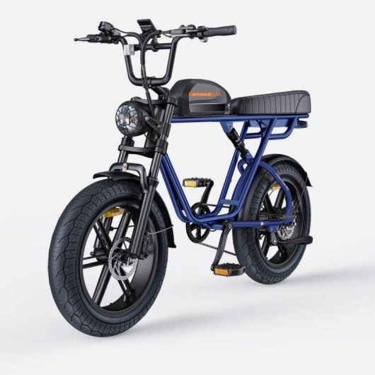 Bicicleta Elétrica Engwe M1 Eu - Motor 250w Bateria 48v15.6ah Pneu 20" Freio a Disco Hidráulico Azul