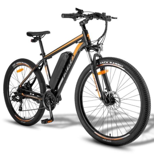 Bicicletta Elettrica Fafrees F28 Mt 250w 36v15ah 27,5" Disco Nero-arancione
