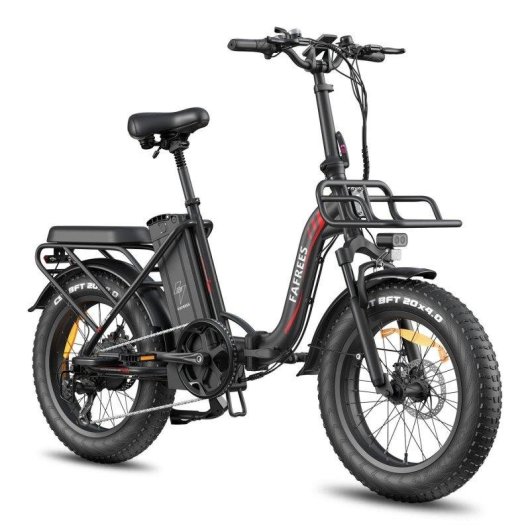 Vélo Électrique Fafrees F20 Max 500W Batterie 48V30ah Pneus 20" Freins à Disque Mécanique Noir