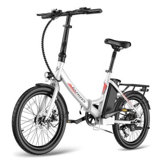 Bicicleta Elétrica Fafrees F20 Light 250W 36V 20Ah 20" Branca