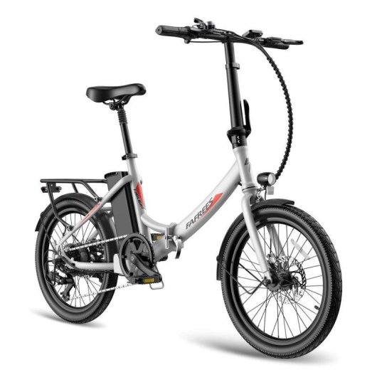 Bicicleta Elétrica Fafrees F20 Light 250W 36V 20Ah 20" Branca
