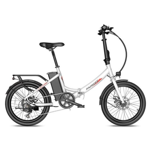Bicicleta Elétrica Fafrees F20 Light 250W 36V 20Ah 20" Branca