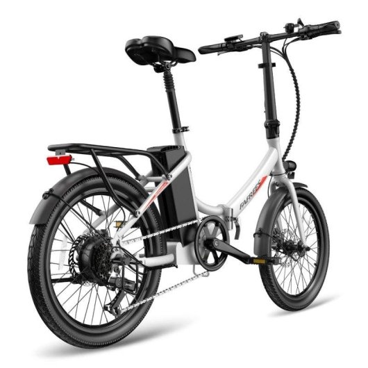 Bicicleta Elétrica Fafrees F20 Light 250W 36V 20Ah 20" Branca