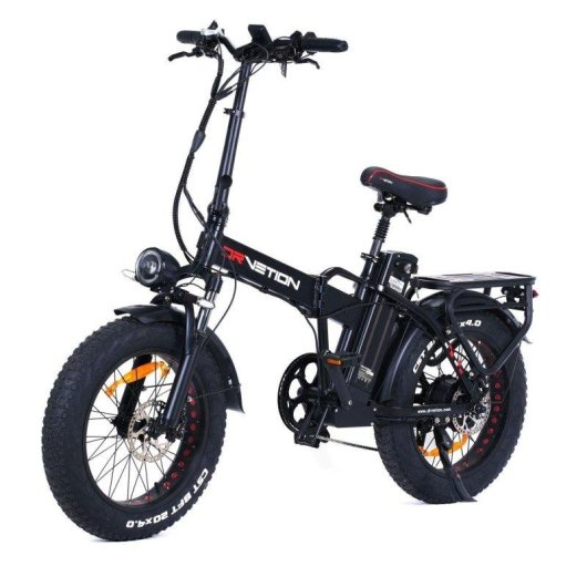 Bicicleta Elétrica Drvetion At20 Pro Max 750W 48V 15Ah 20" Freios Hidráulicos Preta