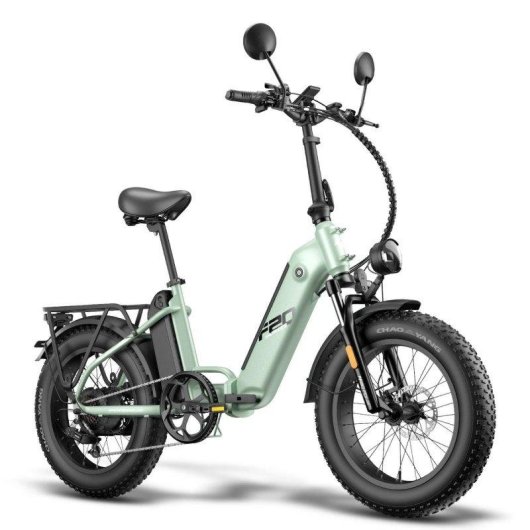 Elektrofahrrad Fafrees Ff20 Polar 500W 48V 20" Hydraulische Scheibenbremsen Grün