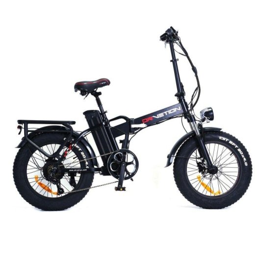 Bicicleta Elétrica Drvetion At20 Pro Max 750W 48V20ah 20" Freios Hidráulicos Preto