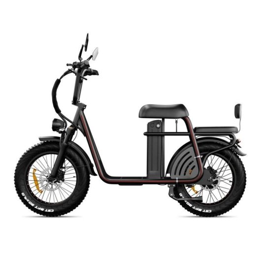 Bicicleta Elétrica Drvetion Et20 750W 48V20AH 20" Freios Hidráulicos Preto