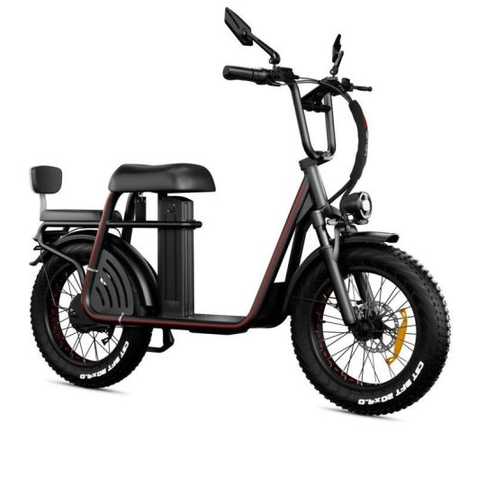 Bicicleta Elétrica Drvetion Et20 750W 48V20AH 20" Freios Hidráulicos Preto