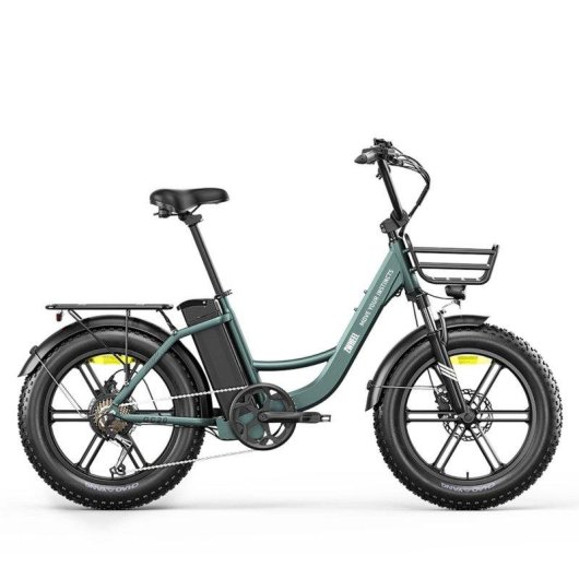 Bicicleta Eléctrica Zwheel Urban Pioneer 250W 48V 13Ah Verde