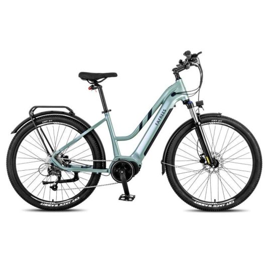 E-Bike Fafrees Fm8 Motor 250w Akku 36v14.5ah 27.5" Hydraulische Scheibenbremsen Grün