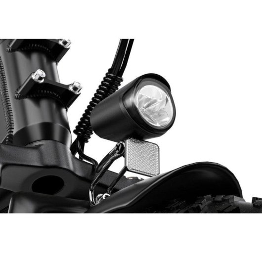 Bicicleta Eléctrica Plegable Zwheel Urban Flux Naranja 250W 100 km