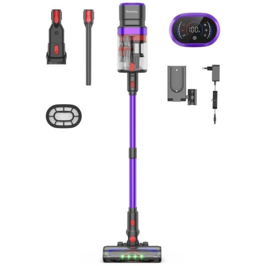 Aspirapolvere Portatile Teendow V20 Strong 500W 40kPa Viola