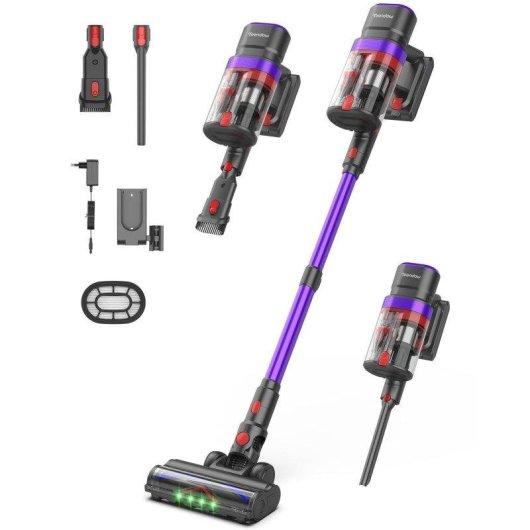 Aspirapolvere Portatile Teendow V20 Strong 500W 40kPa Viola