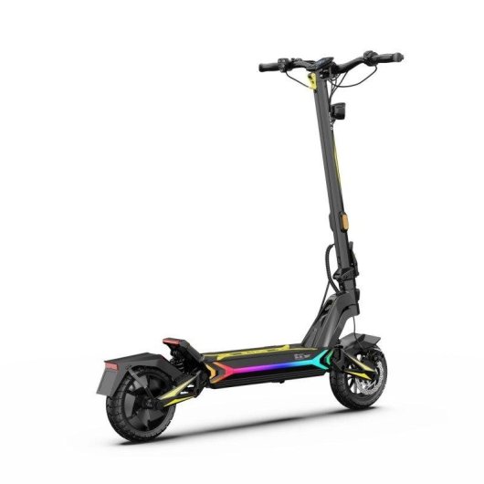 Patinete eléctrico OOTD SR1 1400W Autonomía 70km Frenos disco 10" Negro Amarillo
